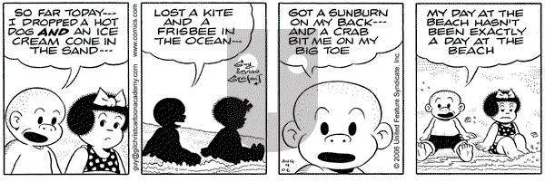 Nancy on Friday August 4, 2006 Comic Strip