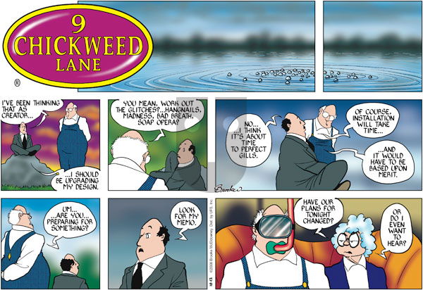 9 Chickweed Lane on Sunday October 12, 2008 Comic Strip