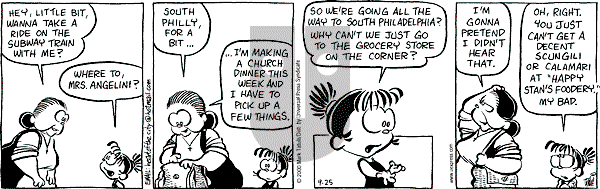 Heart of the City on Monday September 25, 2000 Comic Strip