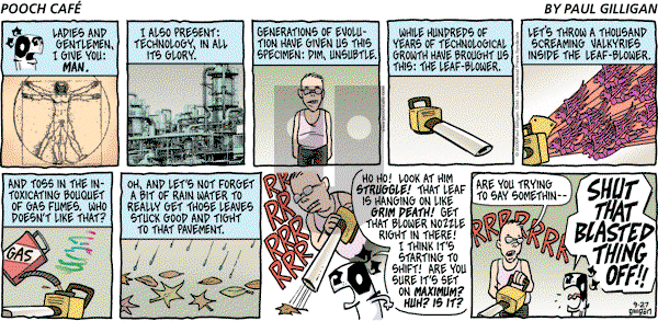 Pooch Cafe on Sunday September 27, 2009 Comic Strip