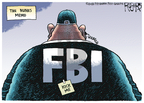 Rob Rogers on Tuesday February 6, 2018 Comic Strip