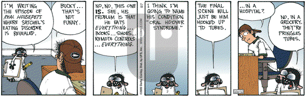 Get Fuzzy on Friday August 7, 2009 Comic Strip