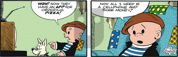 Nancy - Tuesday March 29, 2016 Comic Strip