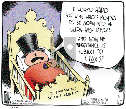 Tom Toles on Monday April 6, 2015 Comic Strip
