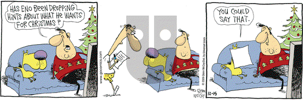 The Duplex on Monday December 15, 2014 Comic Strip