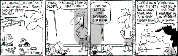 Baby Blues on Monday October 7, 2002 Comic Strip