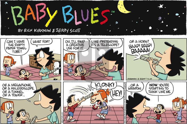 Baby Blues on Sunday April 23, 2017 Comic Strip