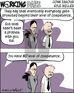 Working Daze - Thursday June 17, 2004 Comic Strip