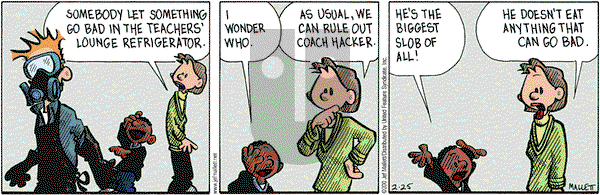 Frazz on Thursday February 25, 2010 Comic Strip