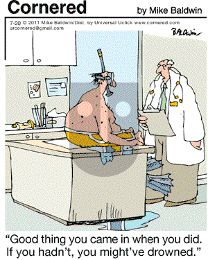 Cornered - Wednesday July 20, 2011 Comic Strip