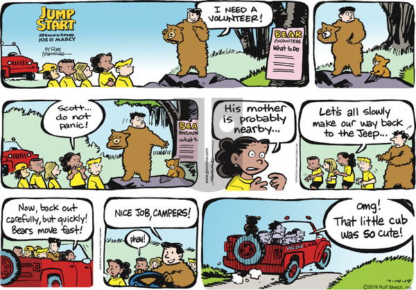 JumpStart on Sunday July 14, 2019 Comic Strip