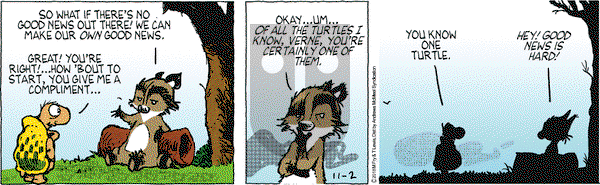 Over the Hedge on Friday November 2, 2018 Comic Strip