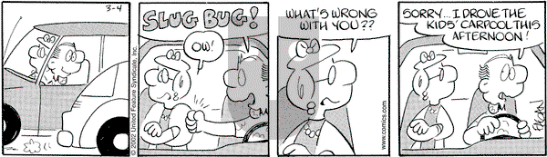 Drabble on Friday March 8, 2002 Comic Strip