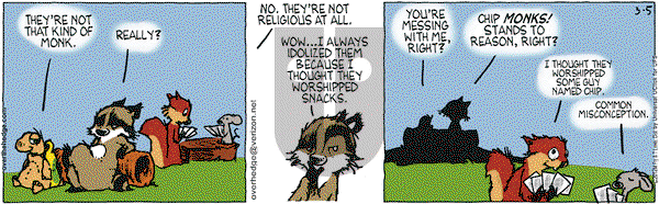 Over the Hedge on Monday March 5, 2012 Comic Strip