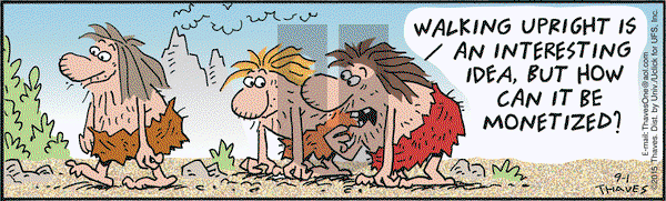 Frank and Ernest on Tuesday September 1, 2015 Comic Strip