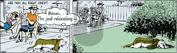 Fred Basset on Thursday September 12, 2013 Comic Strip