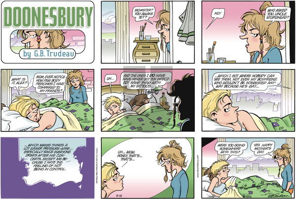 Doonesbury on Sunday May 12, 2002 Comic Strip
