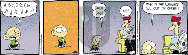 The Buckets on Monday May 29, 2017 Comic Strip