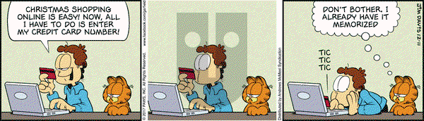 Garfield on Monday December 11, 2017 Comic Strip