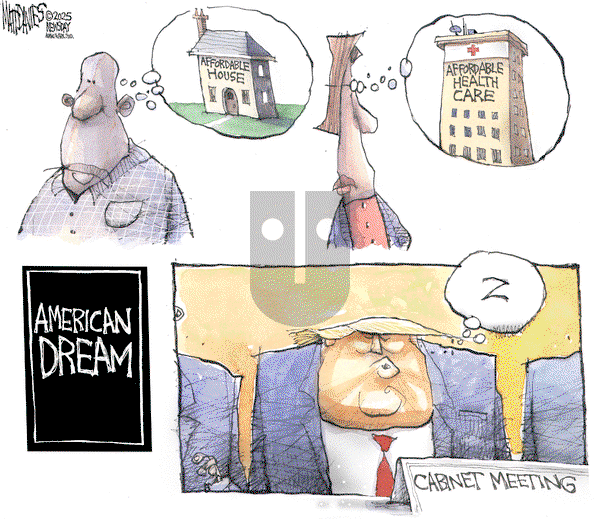 Matt Davies on Thursday December 4, 2025 Comic Strip