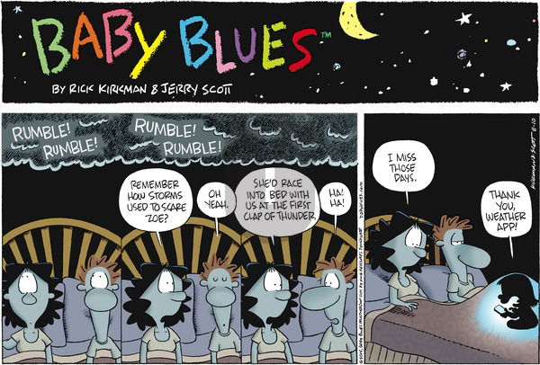 Baby Blues on Sunday August 10, 2014 Comic Strip