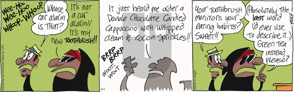 The Knight Life on Friday April 4, 2014 Comic Strip