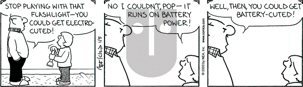 The Born Loser on Saturday January 5, 2008 Comic Strip