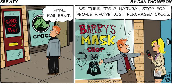 Brevity on Sunday December 14, 2014 Comic Strip