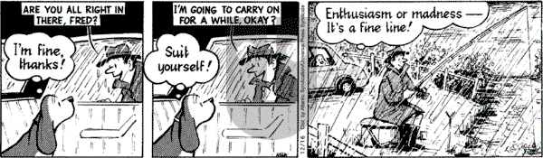 Fred Basset on Saturday December 16, 2006 Comic Strip