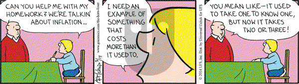 The Born Loser on Thursday May 15, 2014 Comic Strip