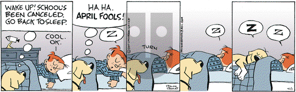 Red and Rover on Friday April 1, 2011 Comic Strip