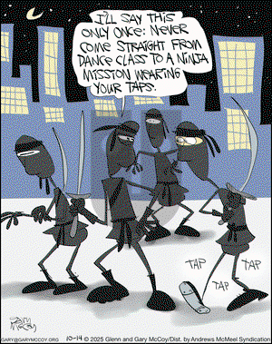 The Flying McCoys on Tuesday October 14, 2025 Comic Strip