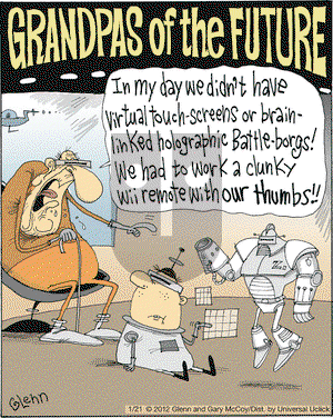 The Flying McCoys - Saturday January 21, 2012 Comic Strip