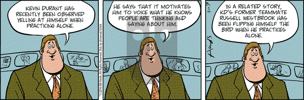 Tank McNamara - Monday November 7, 2016 Comic Strip