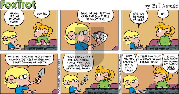 FoxTrot on Sunday June 16, 2024 Comic Strip