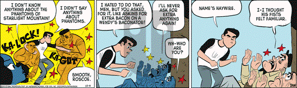 Rip Haywire on Tuesday October 8, 2019 Comic Strip