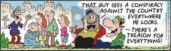 Frank and Ernest on Friday August 9, 2013 Comic Strip