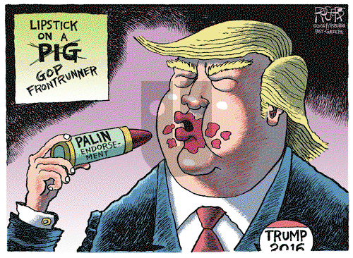 Rob Rogers - Thursday January 21, 2016 Comic Strip