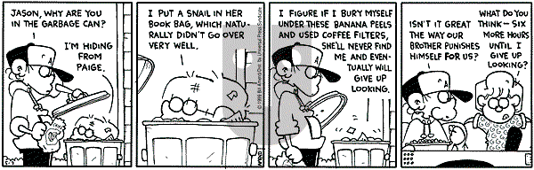FoxTrot on Tuesday December 28, 1999 Comic Strip