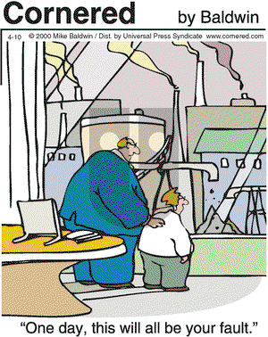 Cornered on Monday April 10, 2000 Comic Strip