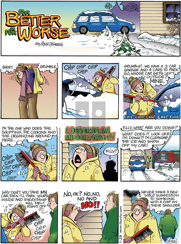 For Better or For Worse - Sunday January 28, 2007 Comic Strip