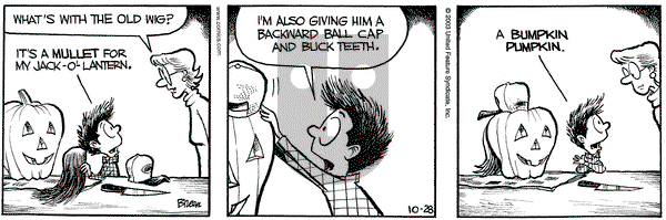 Grand Avenue on Tuesday October 28, 2003 Comic Strip