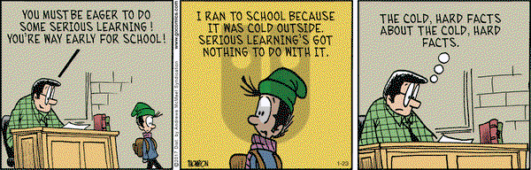 Grand Avenue on Thursday January 23, 2020 Comic Strip