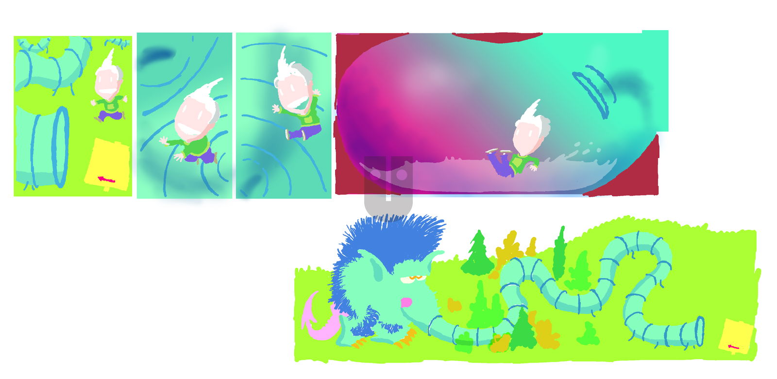 Lio on Sunday March 30, 2014 Comic Strip