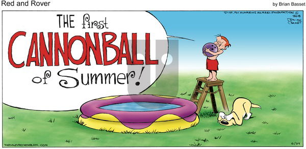 Red and Rover on Sunday June 24, 2018 Comic Strip