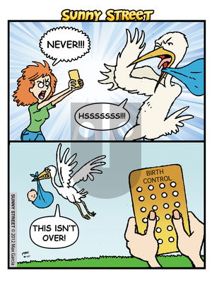 Sunny Street on Thursday November 12, 2015 Comic Strip