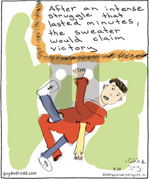 Brevity on Friday May 29, 2009 Comic Strip