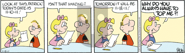 Drabble on Thursday November 10, 2011 Comic Strip