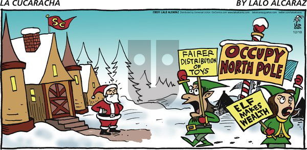 La Cucaracha - Sunday December 18, 2011 Comic Strip
