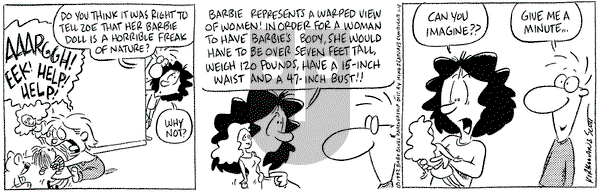 Baby Blues on Saturday January 4, 1997 Comic Strip